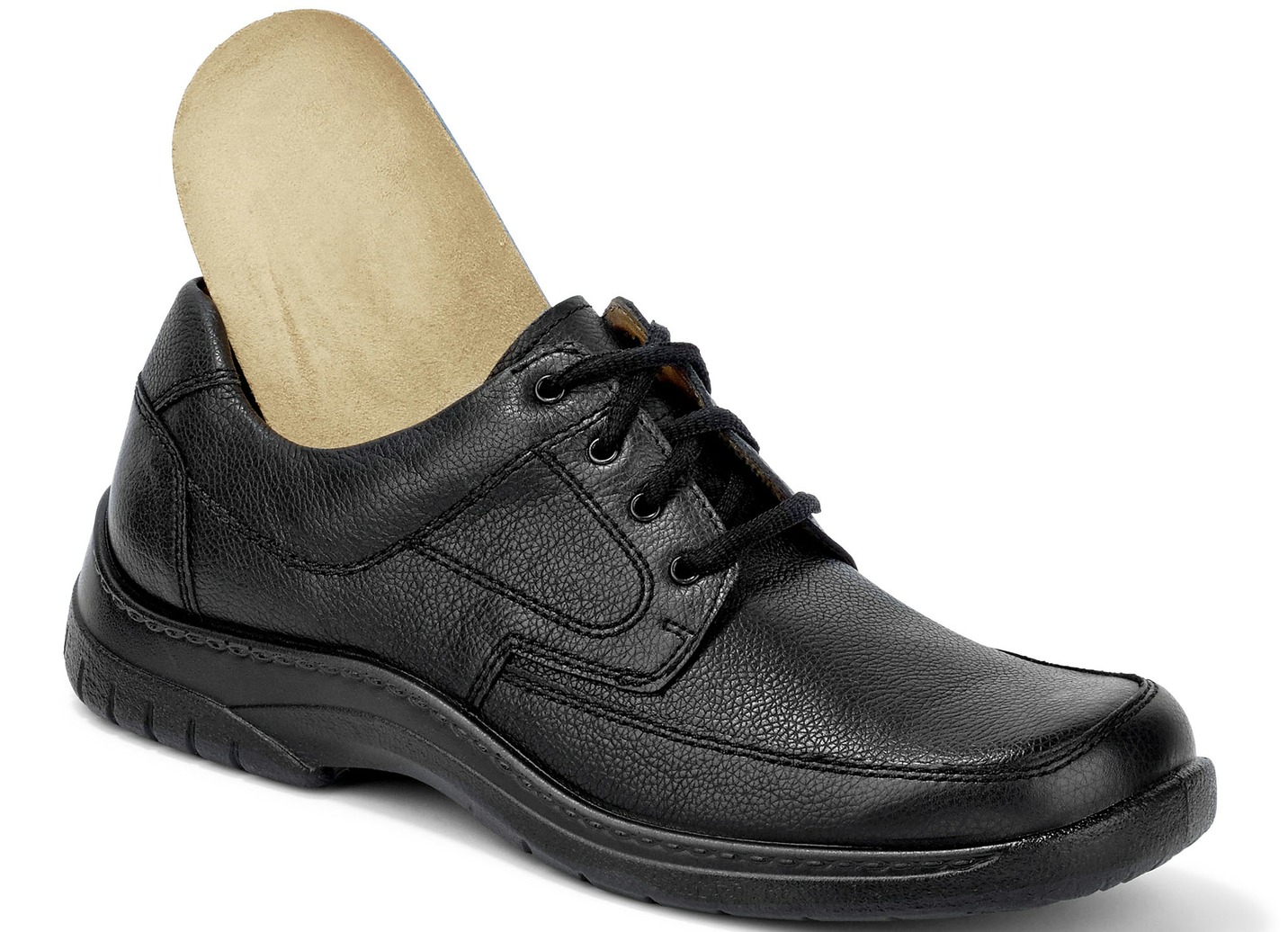Veterschoen van fijn leer - Schoenen | BADER