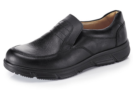 GINO GALANTE, comfortabele herenpantoffels, breedte K, met uitneembaar voetbed