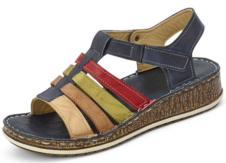 Gemini sandalen met bandjes en praktische klittenbandsluiting