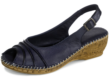 Gemini sandalen met opvallende bies