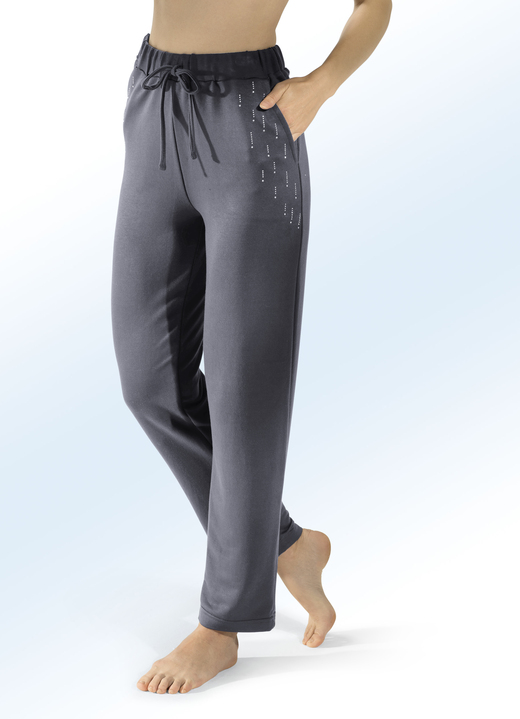 Plantier - Broek met klinknagels, in Größe 018 bis 054, in Farbe ANTRACIET Ansicht 1