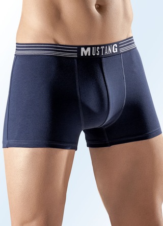Mustang set van drie boxershorts, uni