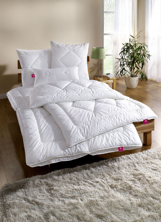 Dekbedden e.d. - Beddengoedassortiment met aloë vera-afwerking, in Größe 103 (135/200 cm) bis 110 (155/220 cm), in Farbe WIT, in Ausführung Licht dekbed Ansicht 1