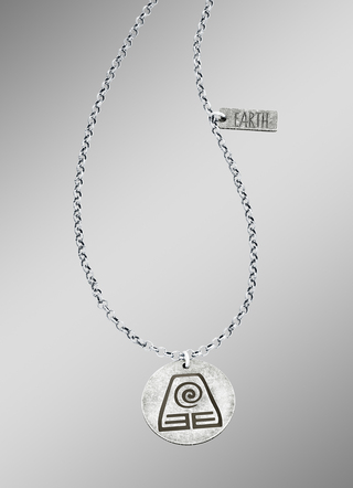 Element Hanger Aarde met Ketting