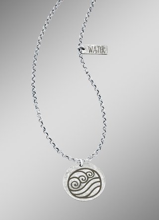 hanger van het element water, met ketting