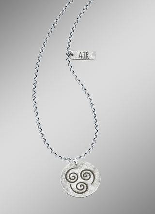 Kettinghanger 'Element lucht', met ketting