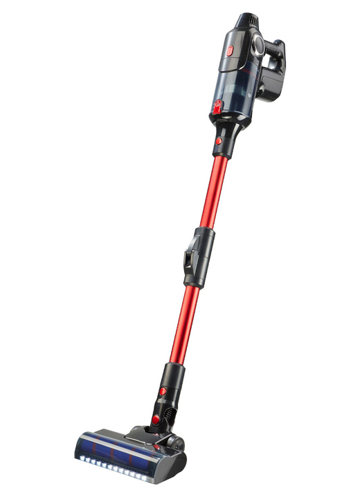 Met batterij - 2-in-1 hand- en vloerstofzuiger Fusion MX 12, in Farbe ROOD