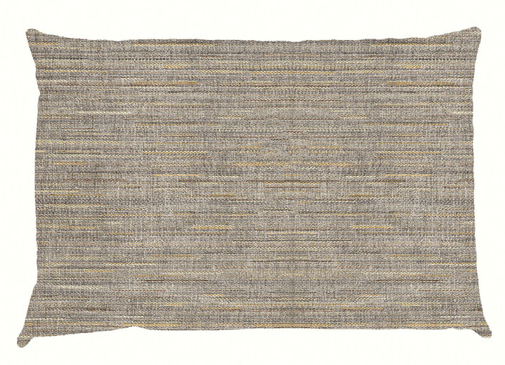 Decoratiekussens & slopen - Kwalitatief vervaardigde kussenslopen, in Größe 105 (40 x 40 cm) bis 110 (50 x 50 cm), in Farbe GRIJS Ansicht 1