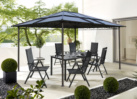 Stijlvol hardtop paviljoen