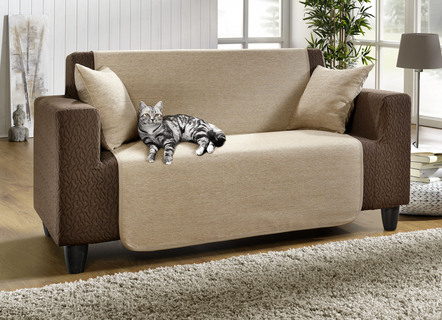 Vuilafstotende fauteuil-, bank- en armleuningbeschermer van chenille