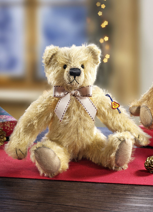- Teddybeer van Mohair-pluche, in Farbe HONINGKLEUR, in Ausführung Teddybeer, Karl Ansicht 1