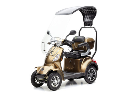 OPLAADBARE QUAD MET DAK