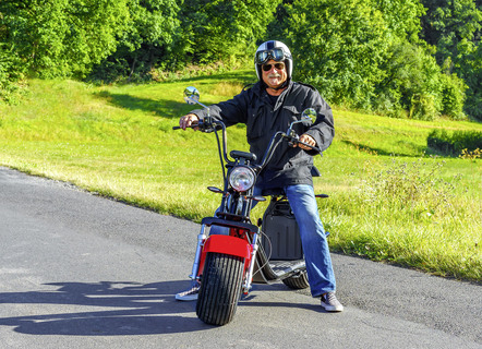 Elektrische scooter 'Chopper'