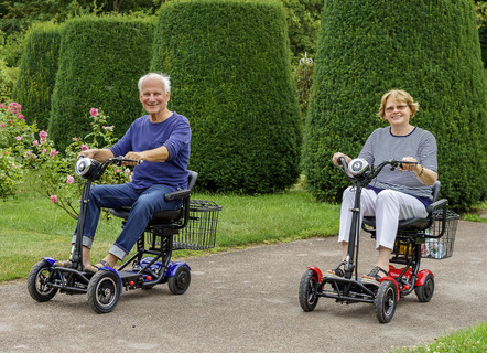 Ontspannen door het dagelijks leven met de Econelo 4-wielscooter