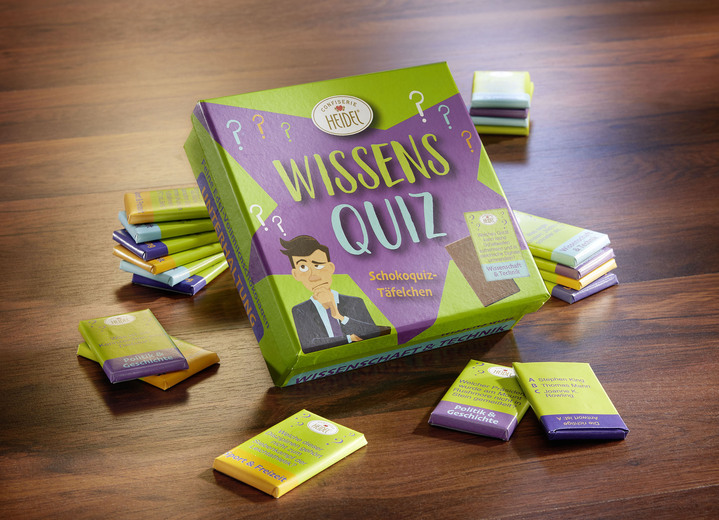- Kennisquiz gemaakt van de lekkerste melkchocolade, in Farbe