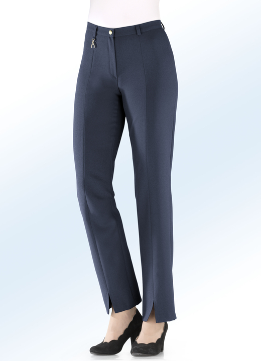 Broeken - Broek met stretchband, in Größe 018 bis 245, in Farbe MARINE Ansicht 1
