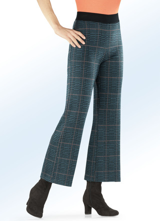 Broek in modieuze verkorte lengte