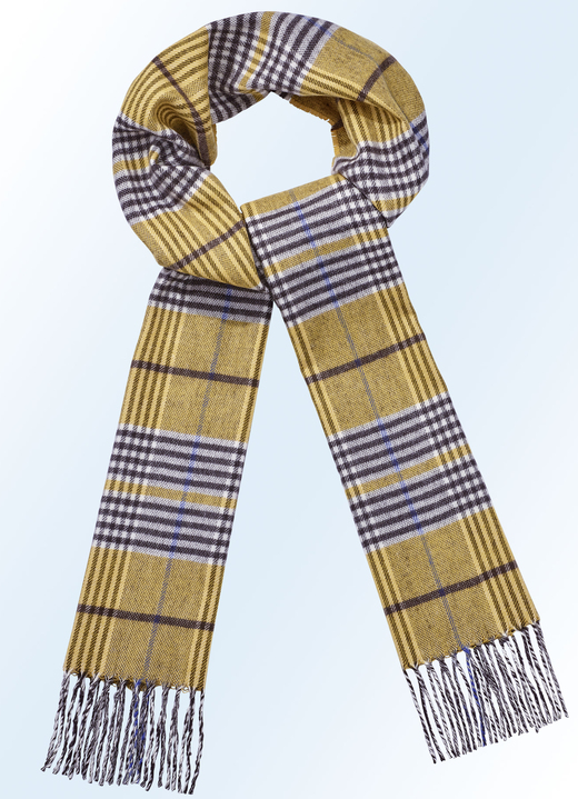 - Sjaal met gedraaide franjes, in Farbe MANGO-MULTICOLOR
