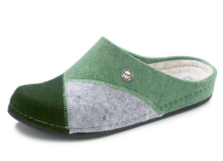 Comfortabele pantoffel in 3 kleuren met anatomisch gevormd voetbed