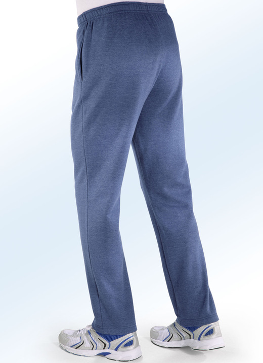 Freizeithosen - Freizeithose in 5 Farben Freizeithosen - Freizeithose in 5 Farben, in Größe 024 bis 060, in Farbe JEANSBLAU MELIERT