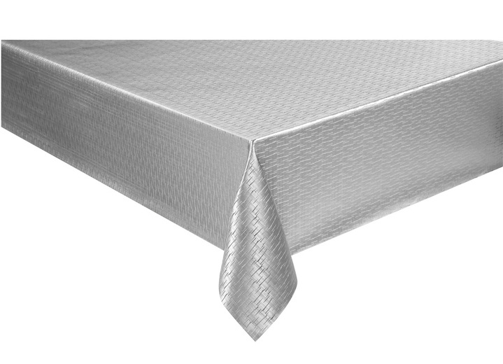 - Hoogwaardige tafel- en kamerdecoratie, eenvoudig te reinigen, in Größe 110 (loper, 40/140 cm) bis 404 (Kussensloop, 40/40 cm), in Farbe GRIJS Ansicht 1