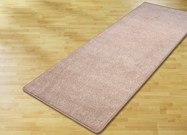 Lopers & trapmatten - Robuuste loper op maat naar keuze met antisliprug, in Größe 100 (Loper, breedte: 50 cm) bis 106 (loper, breedte: 100 cm, in Farbe BEIGE Ansicht 1