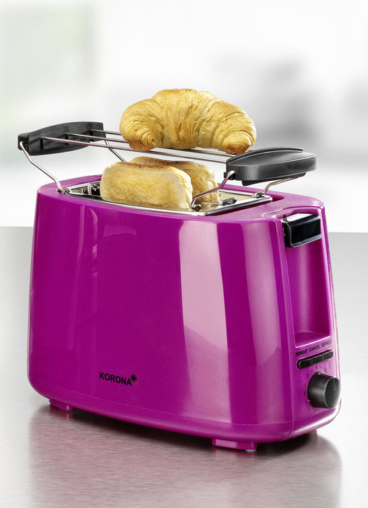 Keukenapparaten-series - Korona ontbijtset voor perfect genot, in Farbe BESSEN, in Ausführung Toaster Ansicht 1