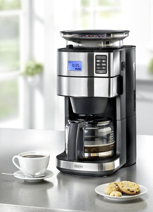 Koffie- & thee - Beem-Fresh-Aroma-Perfect II koffiezetapparaat met glazen kan, in Farbe ROESTVR? STAAL
