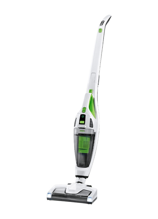 - Oplaadbare steelstofzuiger 2-in-1 met knikscharnier, in Farbe GROEN-WIT