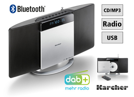 Stereo-installatie MC 6580D van Karcher