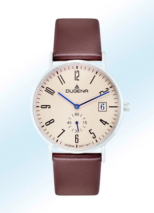 Kwartshorloges - Dugena kwarts herenhorloge, in Farbe