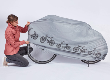Afdekhoes voor fietsen, scooters, trikes, scootmobielen en brommobielen