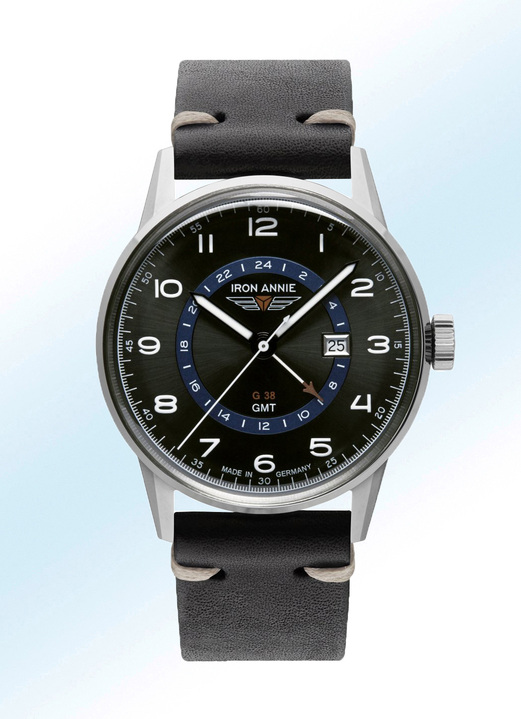 Kwartshorloges - IRON ANNIE herenhorloge, in Farbe