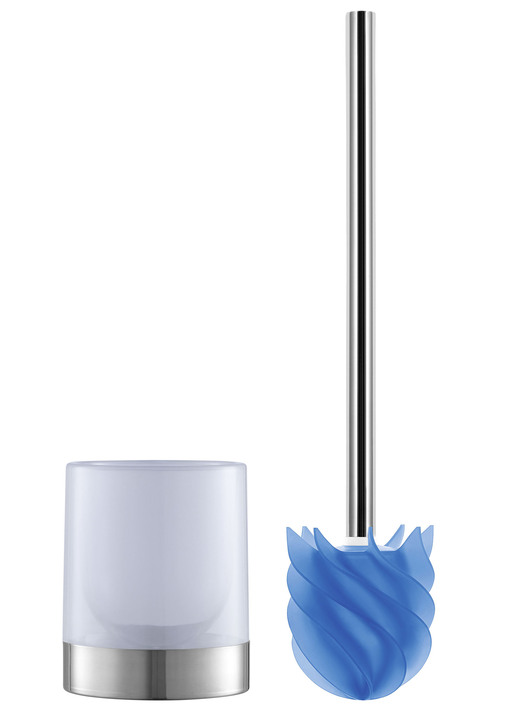 Schoonmaakartikelen & schoonmaakmiddelen - LOOMAID Siliconen Toiletborstel, in Farbe BLAU Ansicht 1