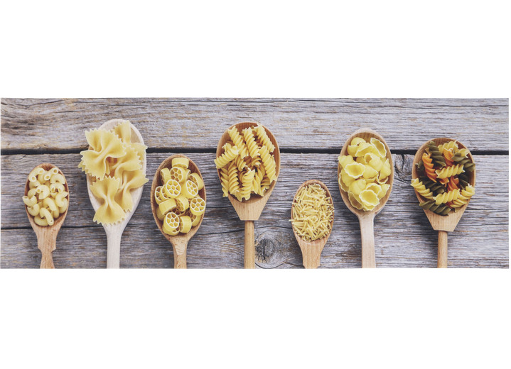 Lopers & trapmatten - Keukenloper Pasta, met antislip onderkant, in Farbe NATUURLIJK GEEL Ansicht 1