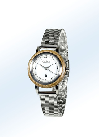 Dameshorloge met mesh band