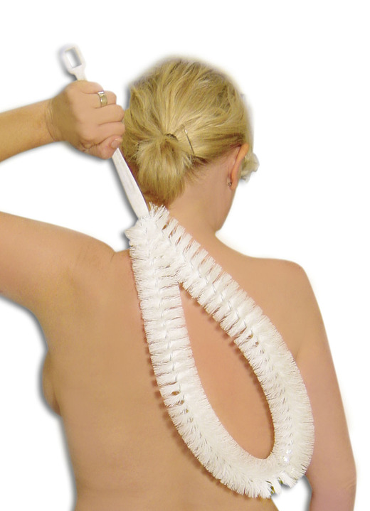 Praktische hulpmiddelen - De borstel van het lichaam met lang handvat, in Farbe NATUR Ansicht 1