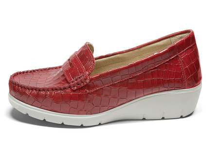 Moccasin van Jürgen Hirsch met aloë vera finish