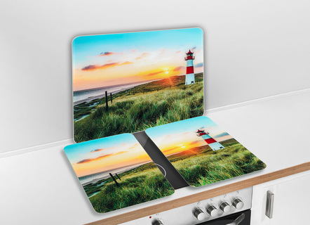 Wandbekleding of kookplaatafdekplaten van Wenko