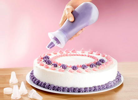 Siliconen decoratieve fles met schaal