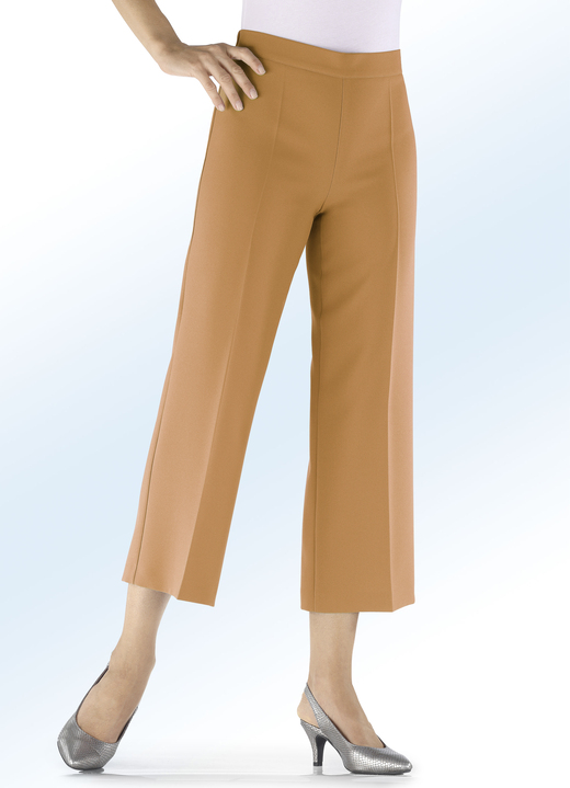 Broeken - Broek in modieuze verkorte lengte, in Größe 018 bis 052, in Farbe CURRY Ansicht 1