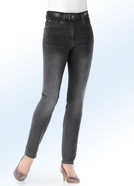 Broeken - Basis jeans, in Größe 017 bis 052, in Farbe GRAFIET Ansicht 1