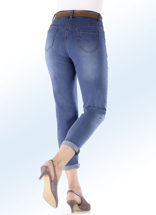 Basic jeans in 7/8 lengte