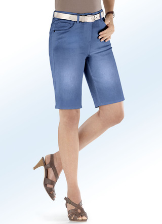 Basic jeansbermudashort