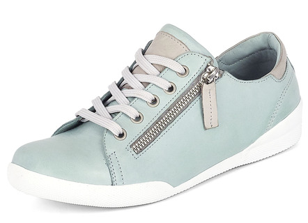 Moderne veterschoen in 3 kleuren, met uitneembare lederen dekzool