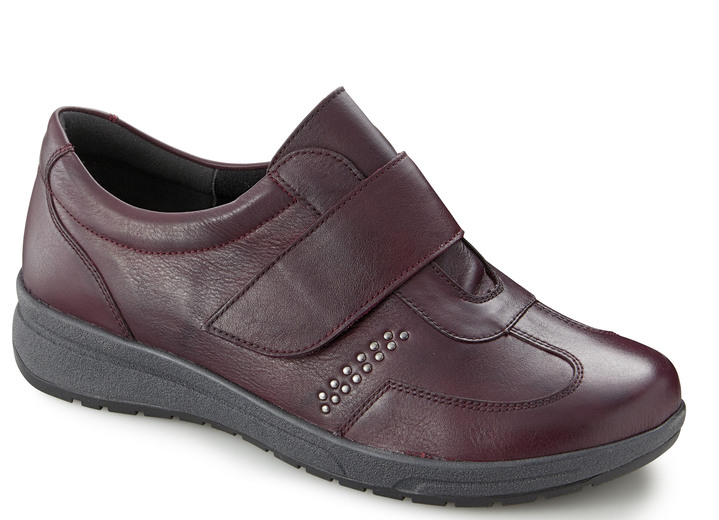 - Slippers met verstelbare klittenbandsluiting, in Größe 036 bis 042, in Farbe CHIANTI Ansicht 1