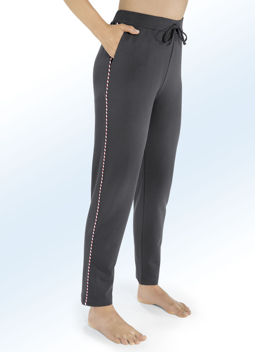 Plantier - Broek met trekkoord, in Größe 018 bis 054, in Farbe ANTRACIET Ansicht 1