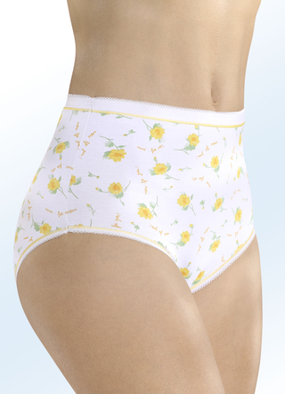 Set van vier slips met elastische boorden