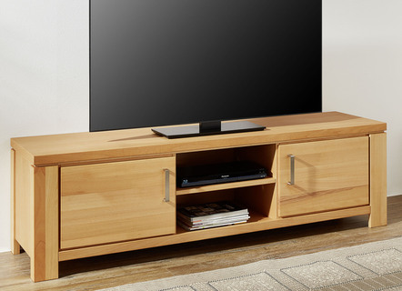 Hoogwaardig tv-longboard met massief houten fronten
