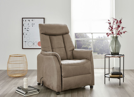 Tv-fauteuil met motor, verwarmde stoelen en richthulp